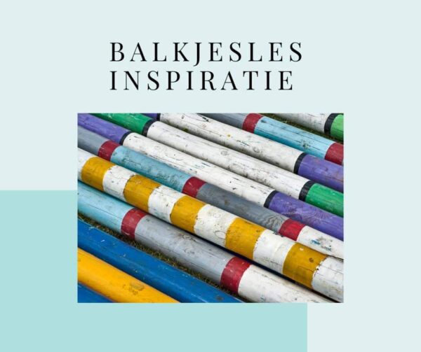 Balkjesles inspiratie